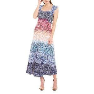 NWT Julia Jordan Polka Dot Maxi Dress